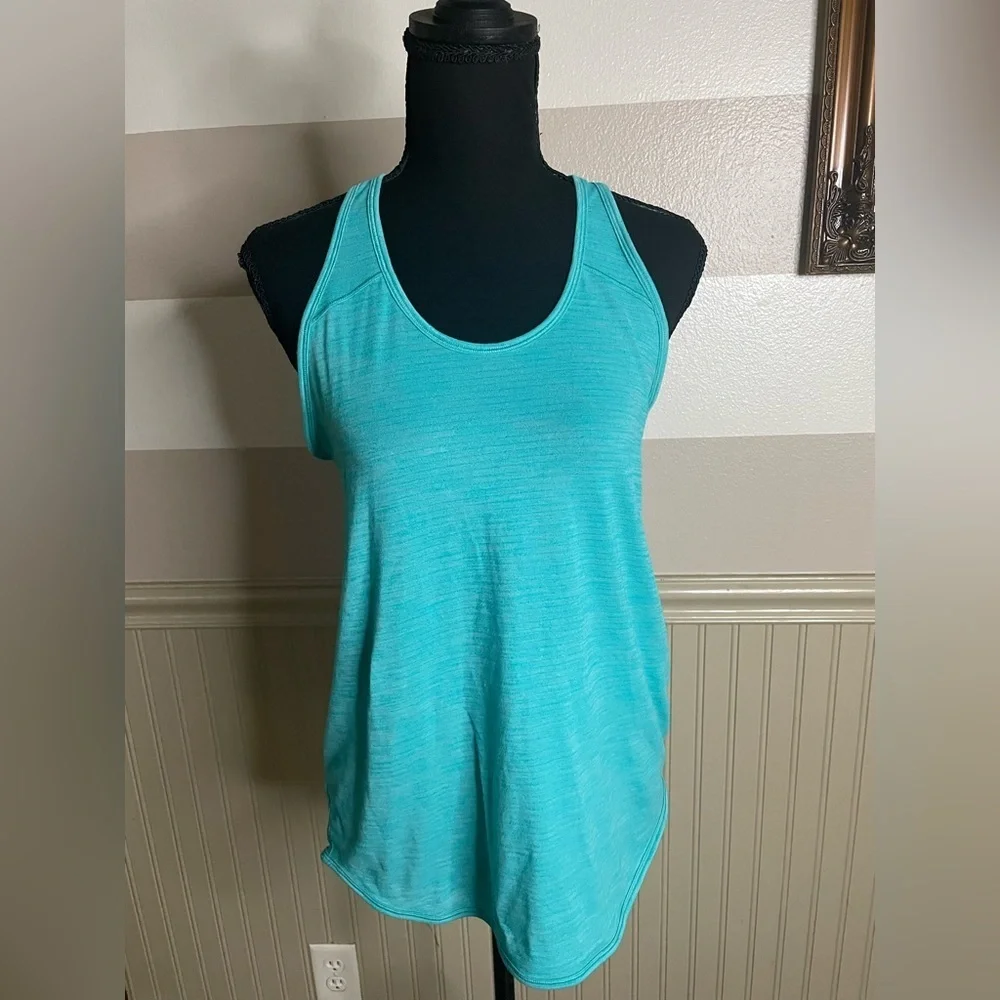 Lululemon Athletica Turquoise Tank Top
